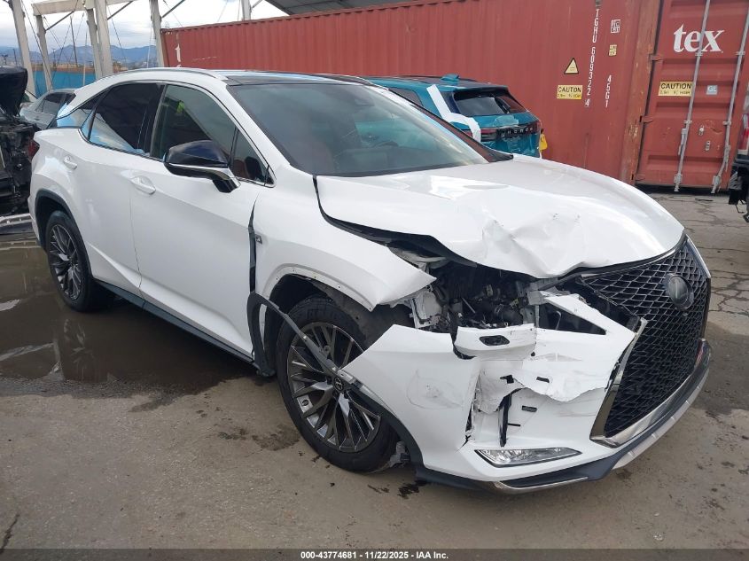 LEXUS RX 350 F SPORT HANDLING