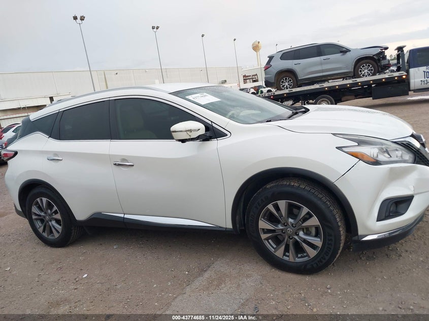 2015 Nissan Murano Sl VIN: 5N1AZ2MG5FN232145 Lot: 43774685
