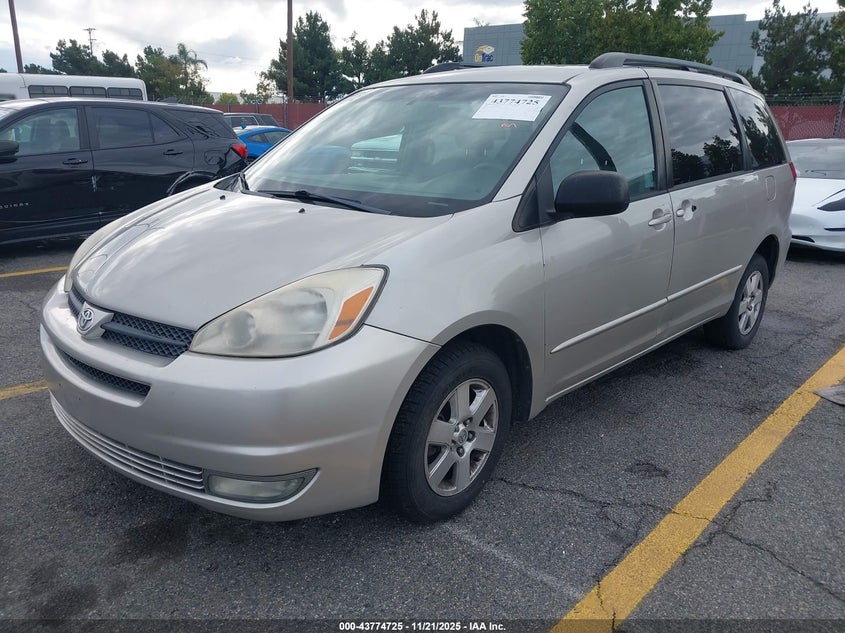 5TDZA23C95S278695 2005 TOYOTA SIENNA photo no. 2