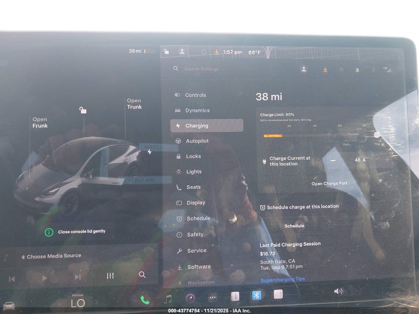 2020 Tesla Model Y Long Range Dual Motor All-Wheel Drive VIN: 5YJYGDEE6LF053141 Lot: 43774754