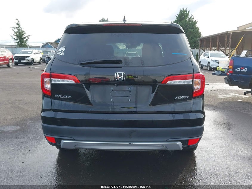 2021 Honda Pilot Awd Ex-L VIN: 5FNYF6H58MB005183 Lot: 43774777