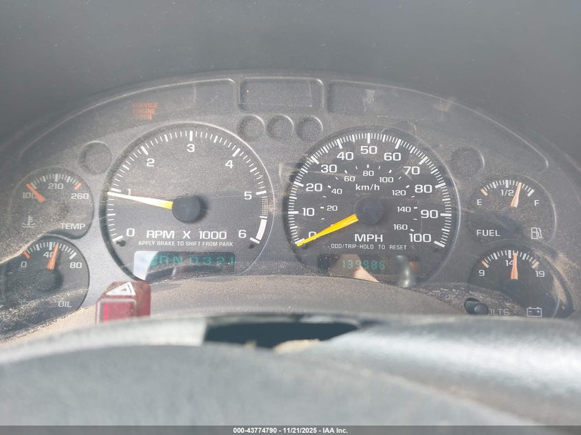 2000 Chevrolet Blazer Ls VIN: 1GNCT18W9YK112371 Lot: 43774790