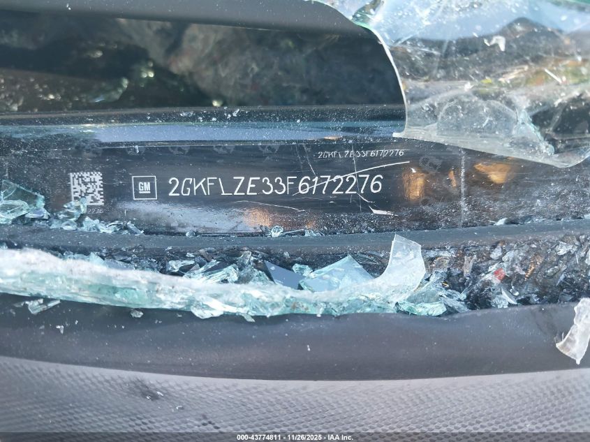 2015 GMC Terrain Denali VIN: 2GKFLZE33F6172276 Lot: 43774811