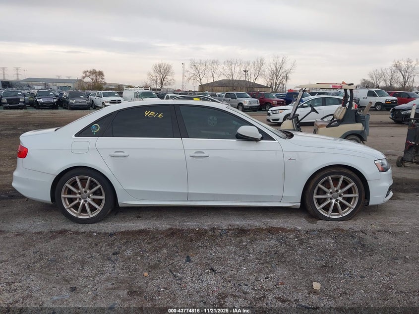2014 Audi A4 2.0T Premium VIN: WAUFFAFLXEN024233 Lot: 43774816