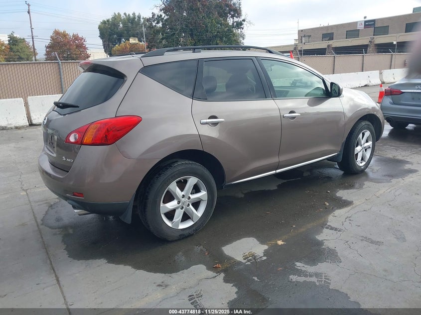JN8AZ18W79W139971 2009 NISSAN MURANO photo no. 4