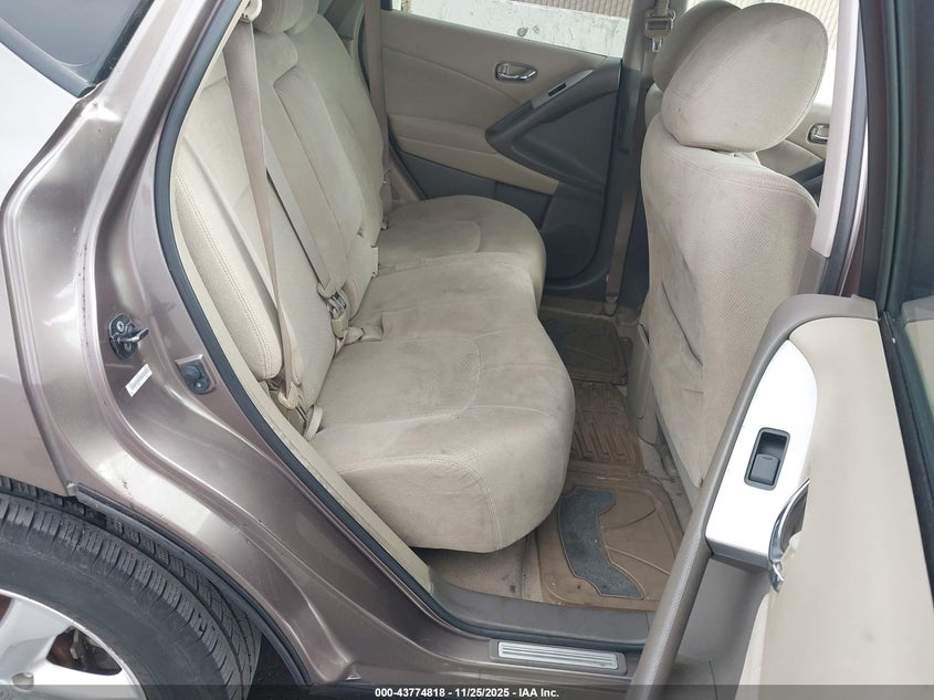 2009 Nissan Murano S VIN: JN8AZ18W79W139971 Lot: 43774818