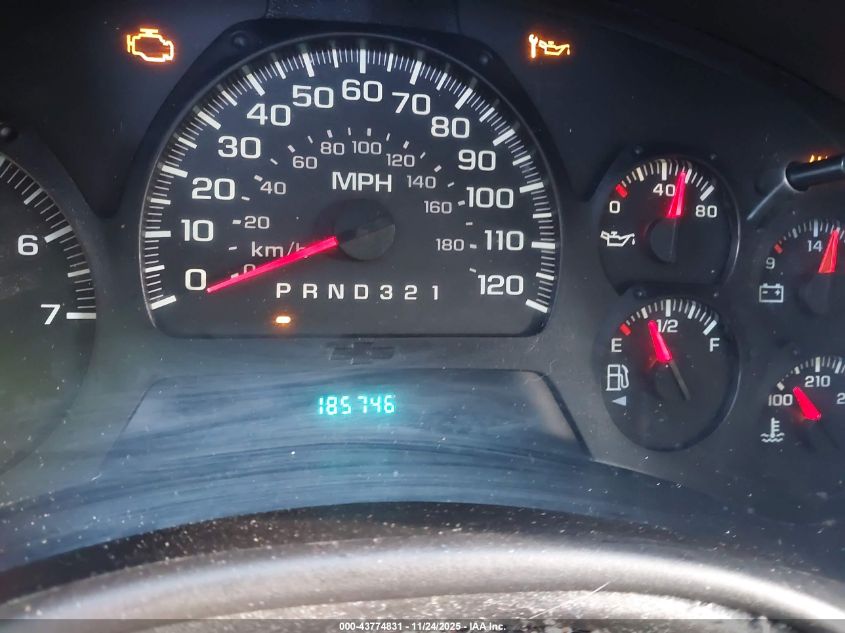 2008 Chevrolet Trailblazer Lt VIN: 1GNDT13S182221982 Lot: 43774831