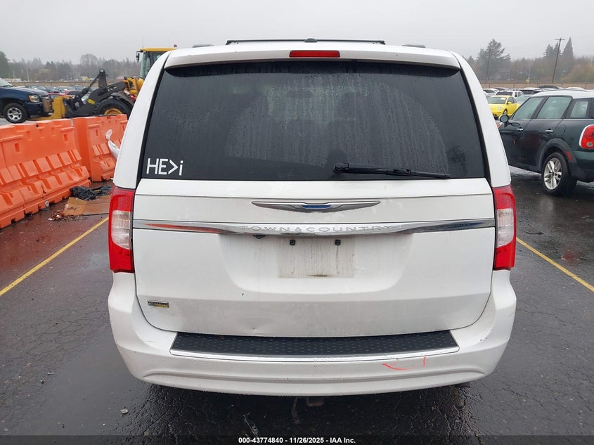 2016 Chrysler Town & Country Touring VIN: 2C4RC1BG5GR156999 Lot: 43774840
