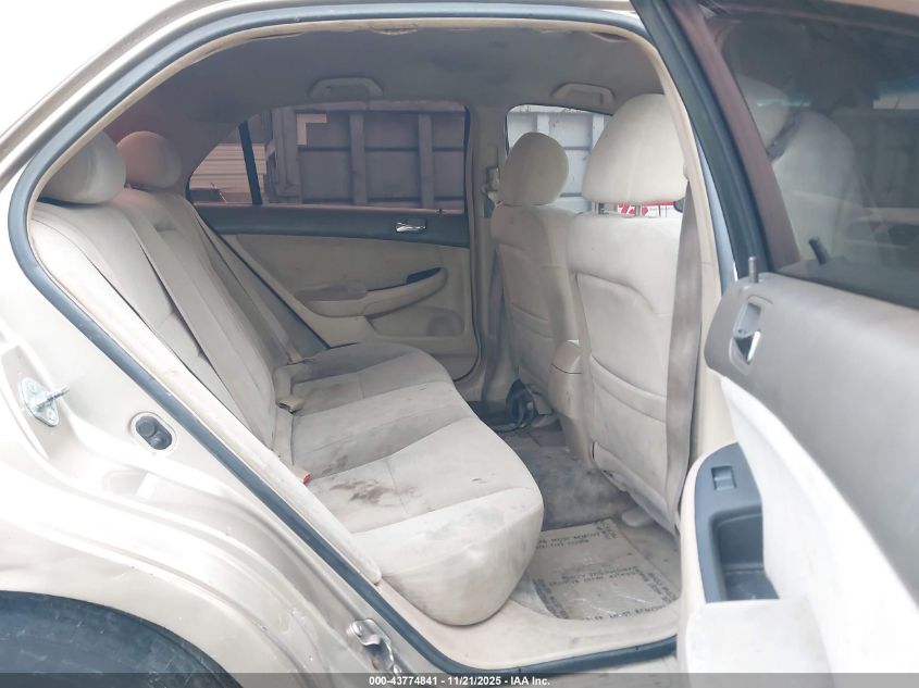 2007 Honda Accord 2.4 Lx VIN: 1HGCM564X7A151796 Lot: 43774841