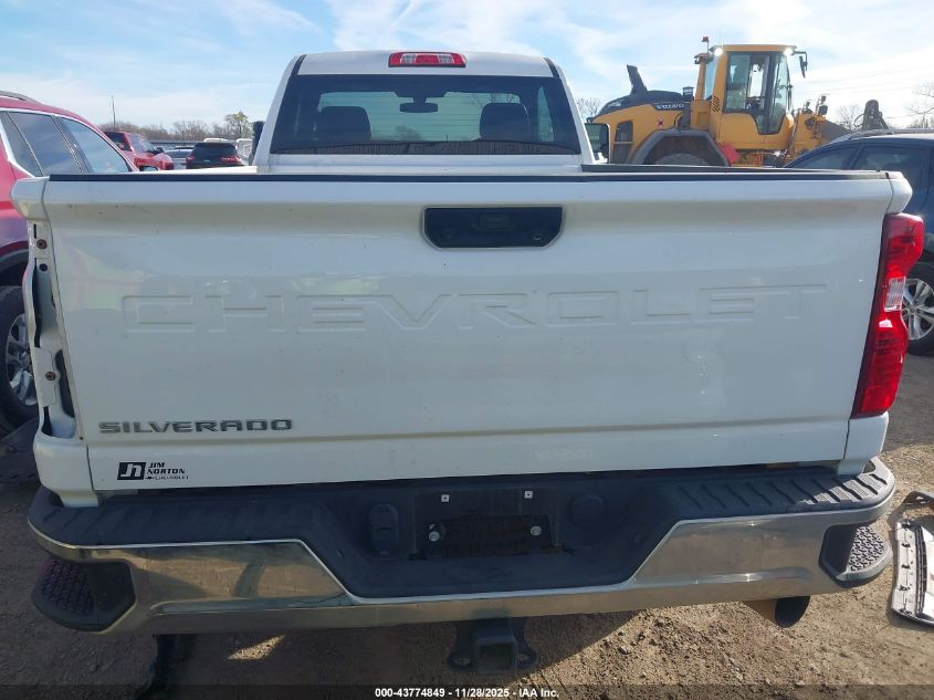 2022 Chevrolet Silverado 2500Hd 2Wd Long Bed Wt VIN: 1GC3WLEY2NF197978 Lot: 43774849