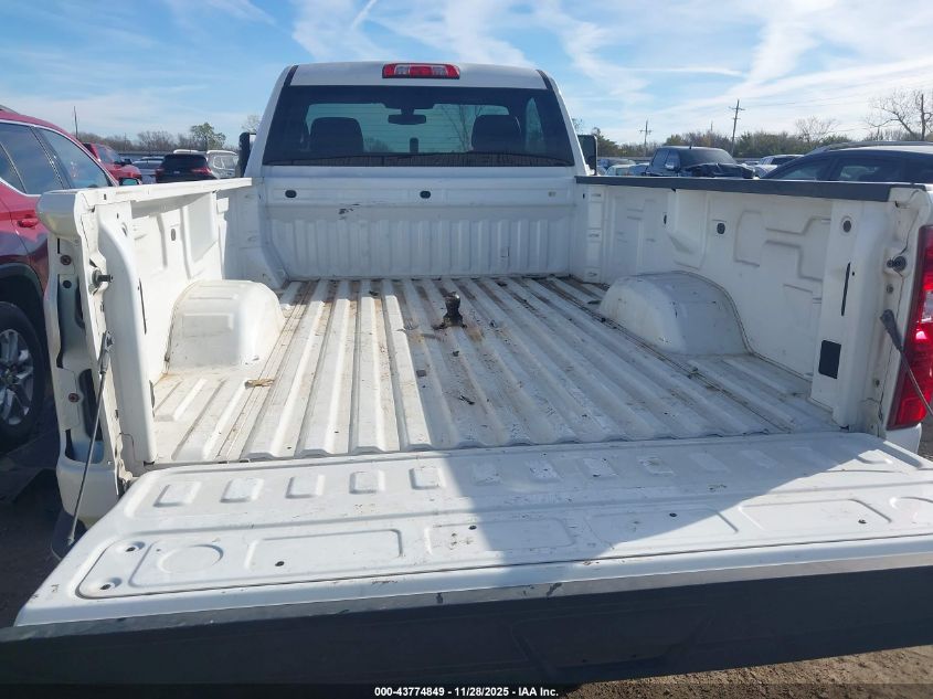 2022 Chevrolet Silverado 2500Hd 2Wd Long Bed Wt VIN: 1GC3WLEY2NF197978 Lot: 43774849