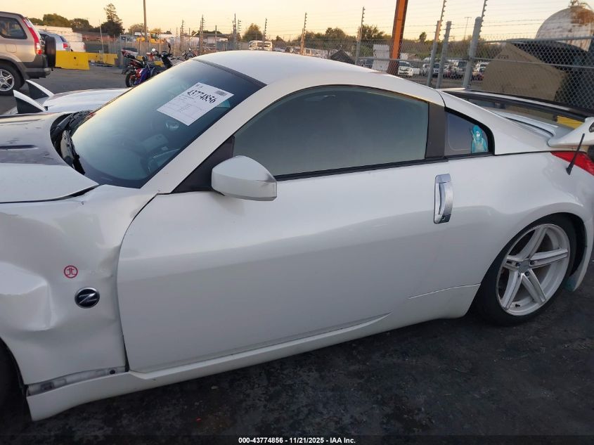 2008 Nissan 350Z Enthusiast VIN: JN1BZ34D28M706715 Lot: 43774856