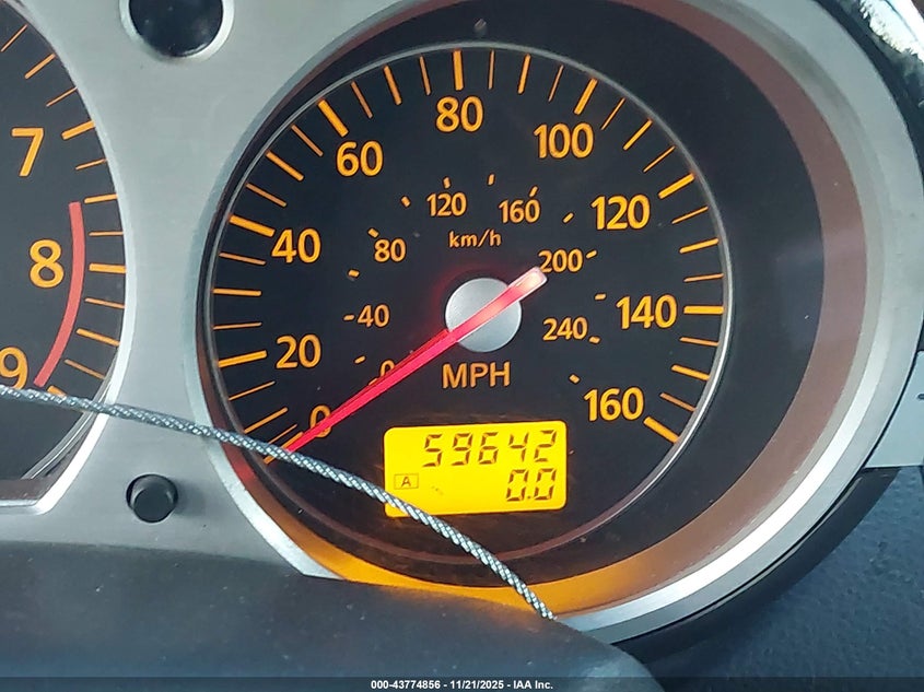 2008 Nissan 350Z Enthusiast VIN: JN1BZ34D28M706715 Lot: 43774856