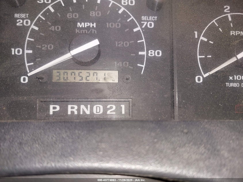 1997 Ford F-250 Xl VIN: 1FTHW26F1VEB86182 Lot: 43774863