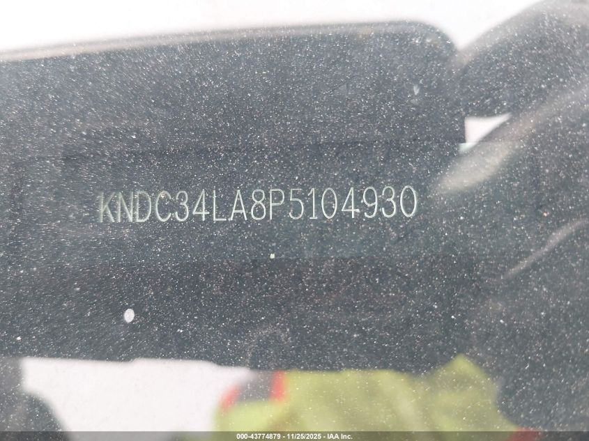 2023 Kia Ev6 Wind VIN: KNDC34LA8P5104930 Lot: 43774879