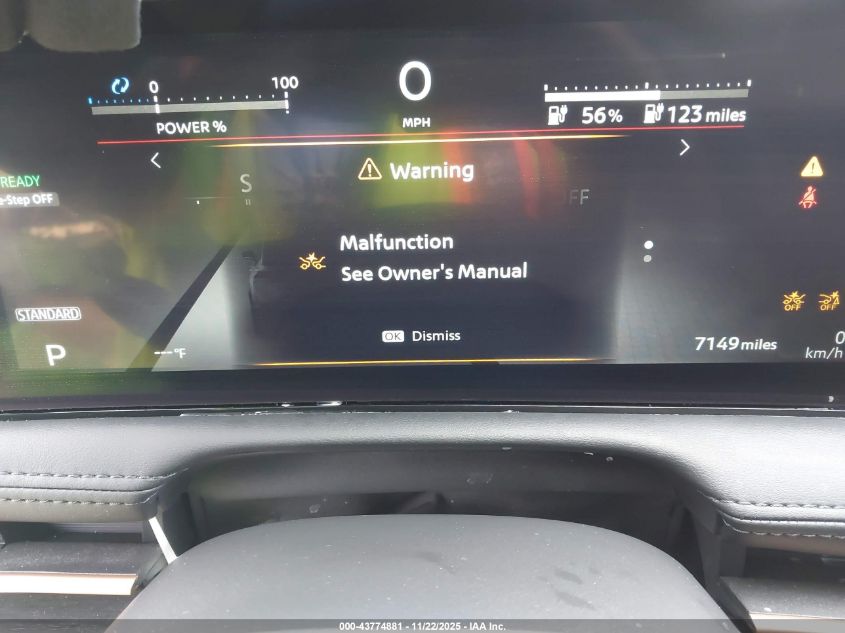 2024 Nissan Ariya Evolve+ VIN: JN1DF0BB3RM736955 Lot: 43774881