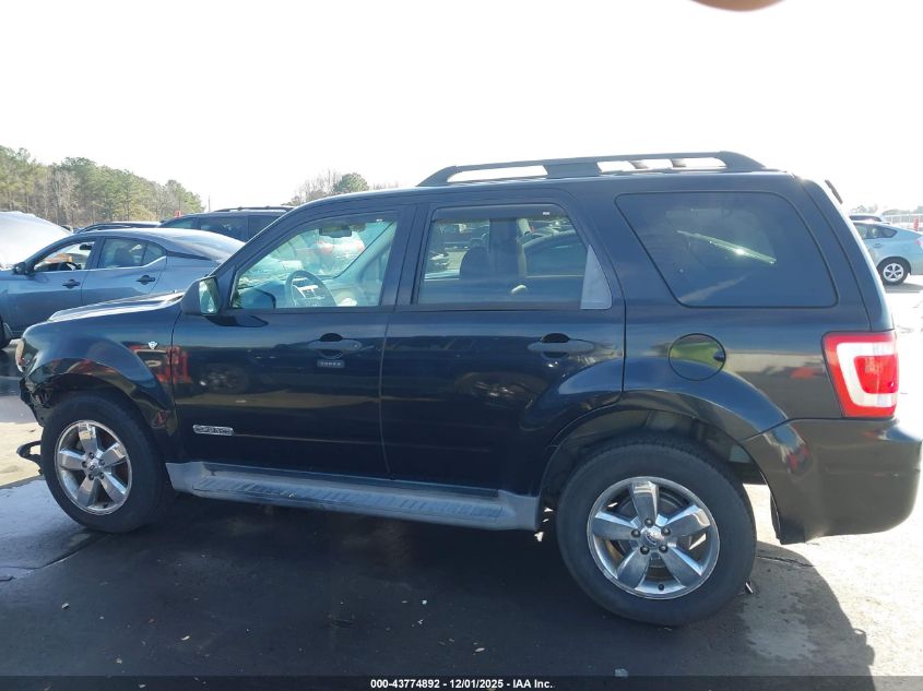 2008 Ford Escape Xlt VIN: 1FMCU03198KE63353 Lot: 43774892