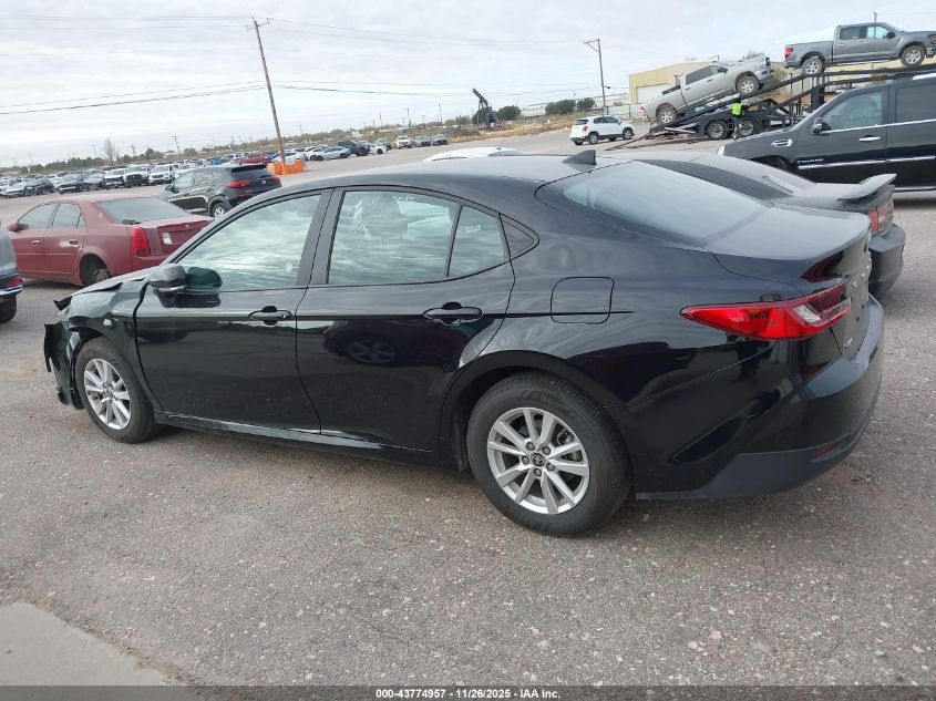 2025 Toyota Camry Le VIN: 4T1DAACK3SU133165 Lot: 43774957