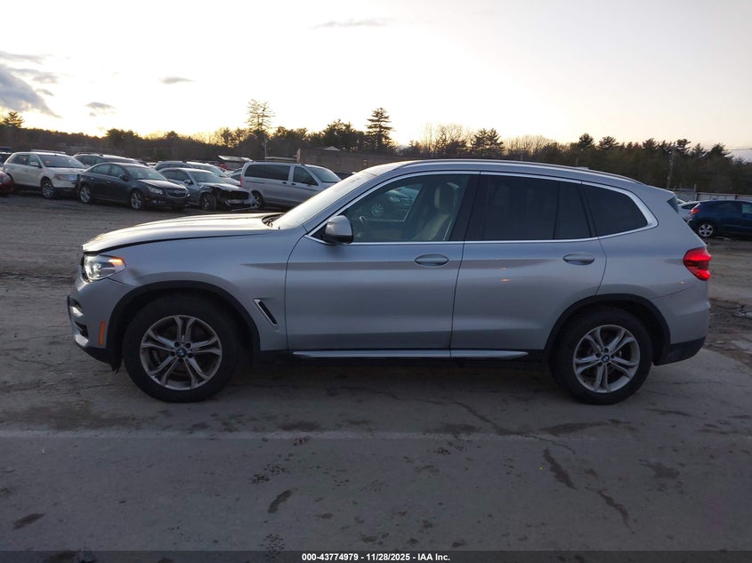 2021 BMW X3 xDrive30I VIN: 5UXTY5C09M9E17053 Lot: 43774979
