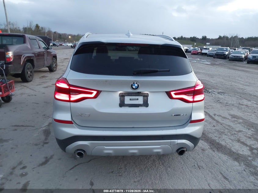 2021 BMW X3 xDrive30I VIN: 5UXTY5C09M9E17053 Lot: 43774979