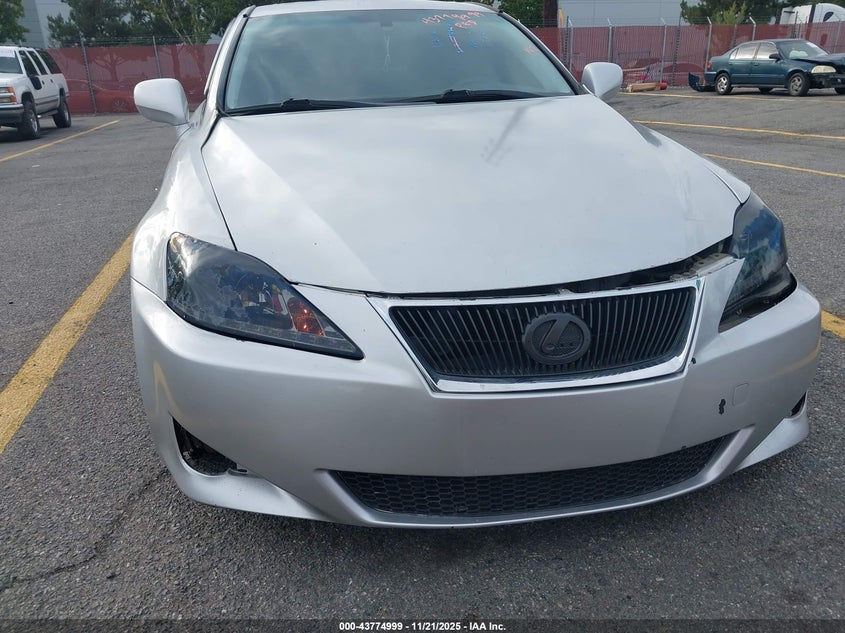 2006 Lexus Is 250 VIN: JTHBK262265012930 Lot: 43774999