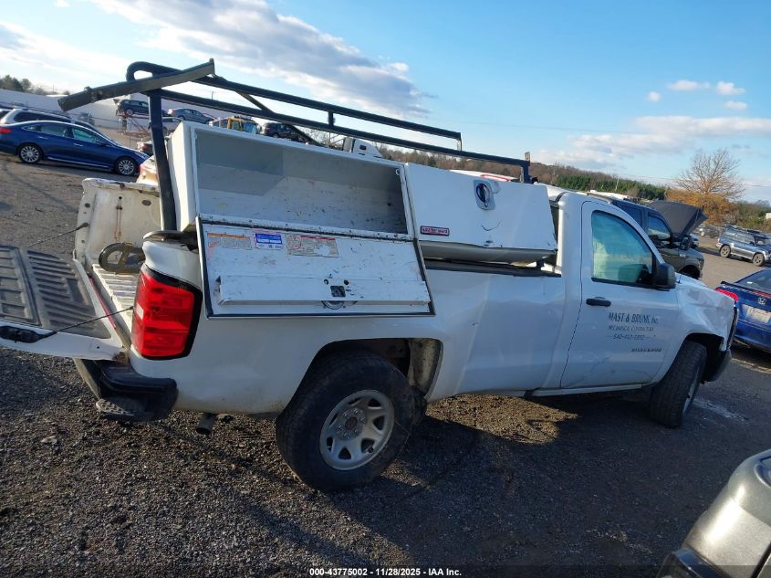 2017 Chevrolet Silverado 1500 Wt VIN: 1GCNCNEC1HZ296084 Lot: 43775002