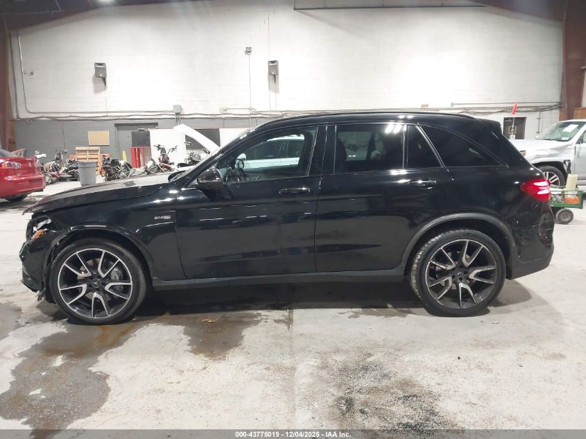 2019 Mercedes-Benz Amg Glc 43 4Matic VIN: WDC0G6EB1KF580636 Lot: 43775019