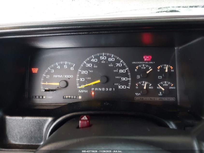 1999 Chevrolet Tahoe Ls VIN: 1GNEC13R3XJ415998 Lot: 43775026