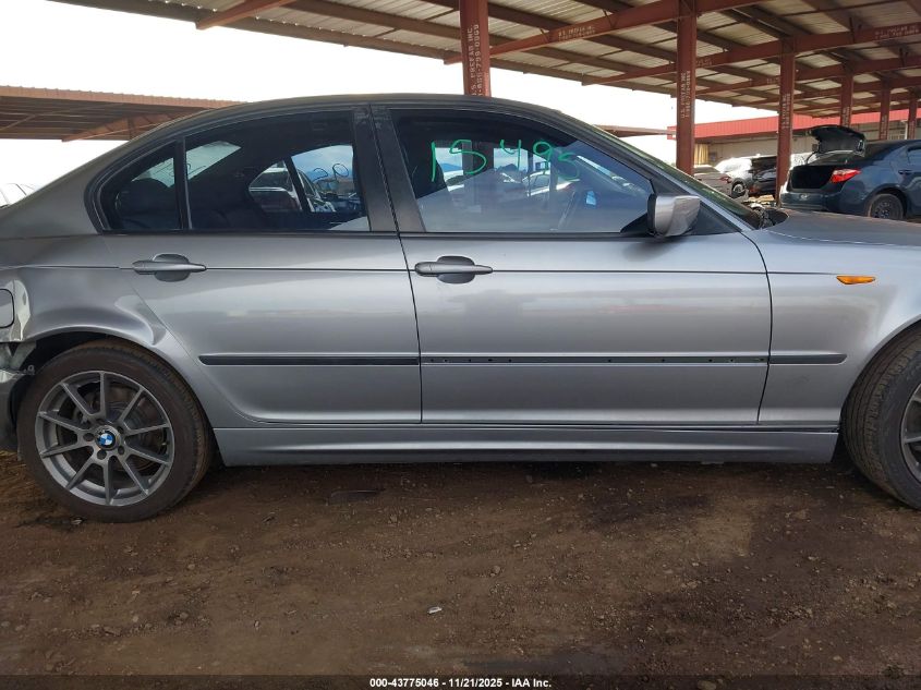 2005 BMW 325I VIN: WBAET37485NJ88054 Lot: 43775046