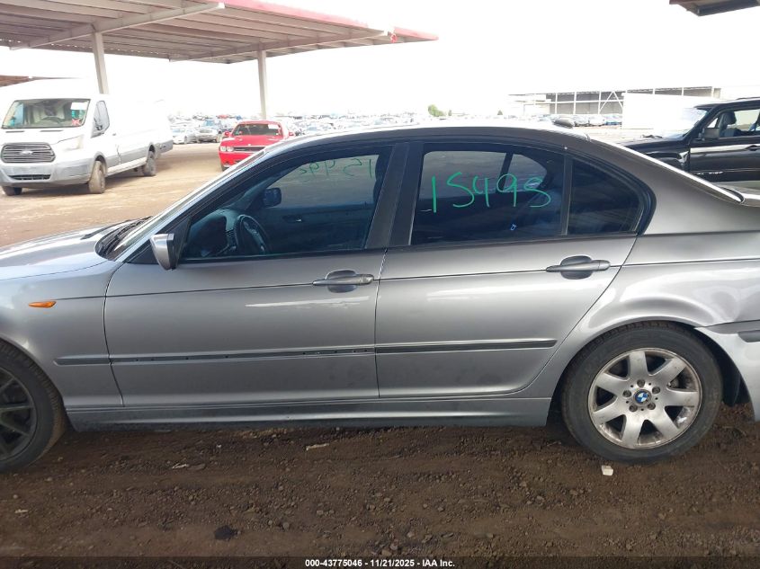 2005 BMW 325I VIN: WBAET37485NJ88054 Lot: 43775046