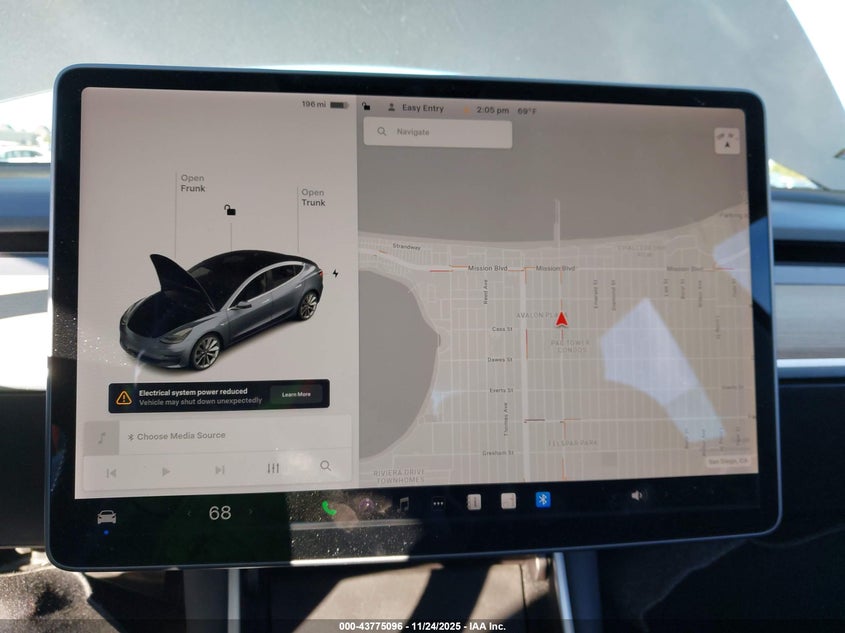 2018 Tesla Model 3 Long Range/Mid Range VIN: 5YJ3E1EA3JF036743 Lot: 43775096