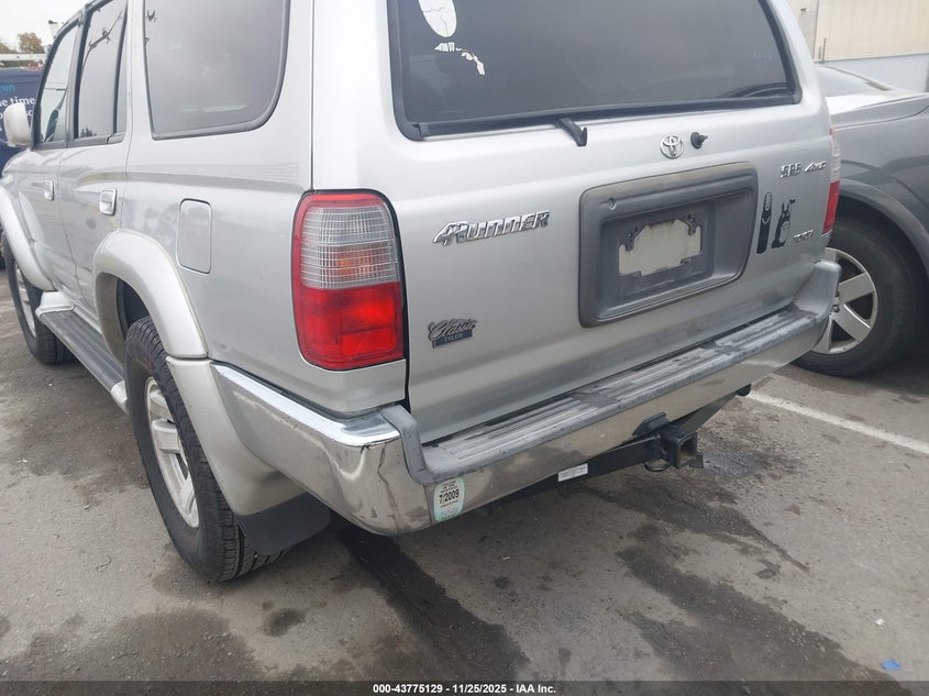 2000 Toyota 4Runner Sr5 V6 VIN: JT3HN86R5Y0314235 Lot: 43775129