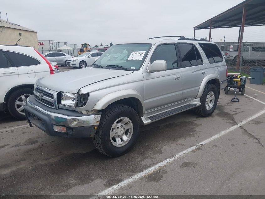 2000 Toyota 4Runner Sr5 V6 VIN: JT3HN86R5Y0314235 Lot: 43775129