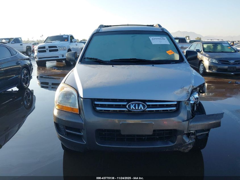 2007 Kia Sportage Lx V6 VIN: KNDJF723977411837 Lot: 43775136