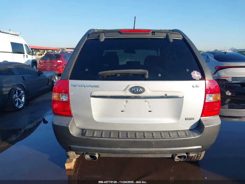 2007 Kia Sportage Lx V6 VIN: KNDJF723977411837 Lot: 43775136