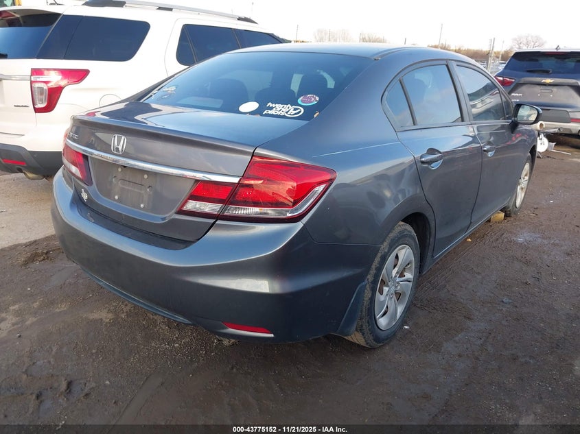 2HGFB2F59EH508426 2014 HONDA CIVIC photo no. 4
