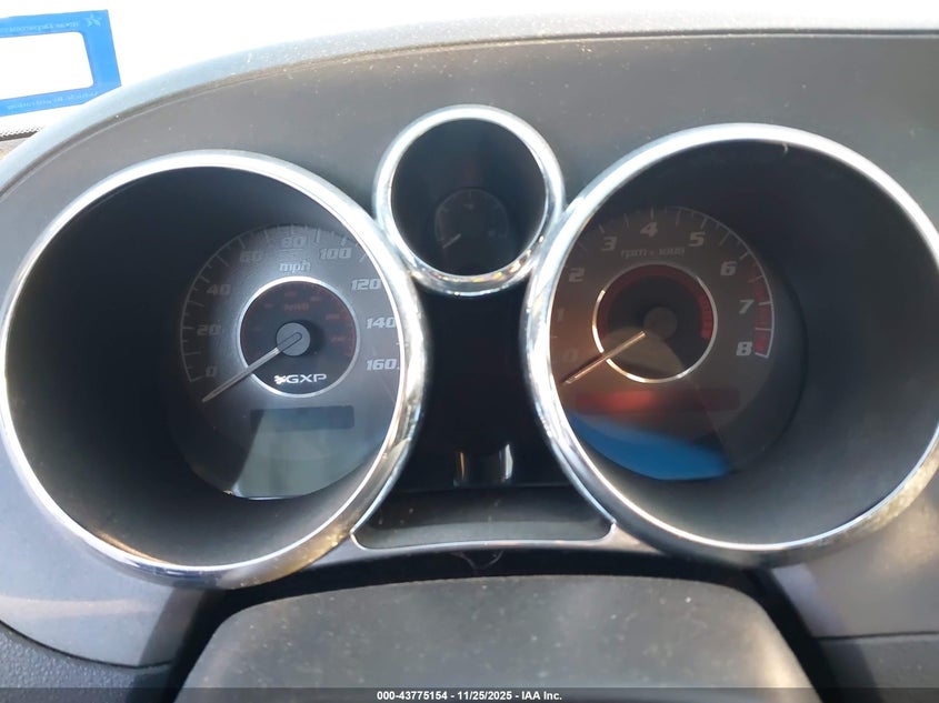 2008 Pontiac Solstice Gxp VIN: 1G2MG35X78Y119539 Lot: 43775154