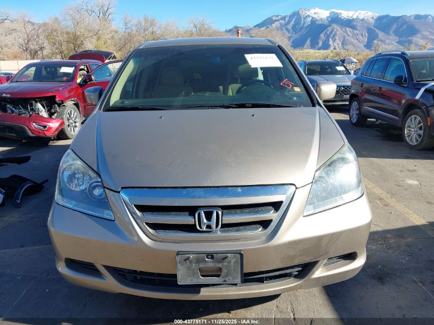 2007 Honda Odyssey Ex VIN: 5FNRL384X7B108547 Lot: 43775171