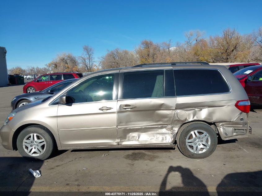 2007 Honda Odyssey Ex VIN: 5FNRL384X7B108547 Lot: 43775171