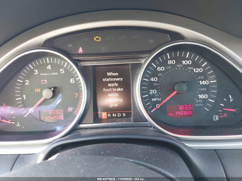 2008 Audi Q7 3.6 Premium VIN: WA1BY74L68D032111 Lot: 43775224