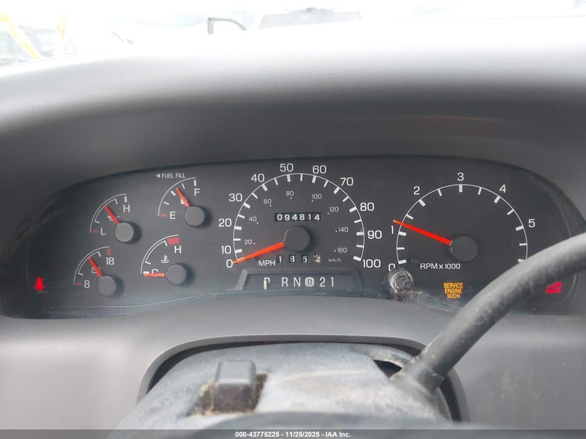 1999 Ford F-350 Lariat/Xl/Xlt VIN: 1FTSW31L1XEB27757 Lot: 43775225