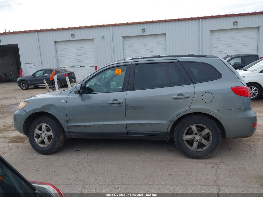 2007 Hyundai Santa Fe Gls VIN: 5NMSG13D57H053361 Lot: 43775233