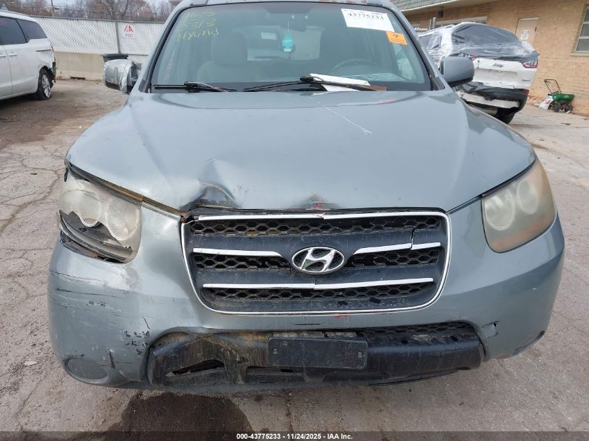 2007 Hyundai Santa Fe Gls VIN: 5NMSG13D57H053361 Lot: 43775233