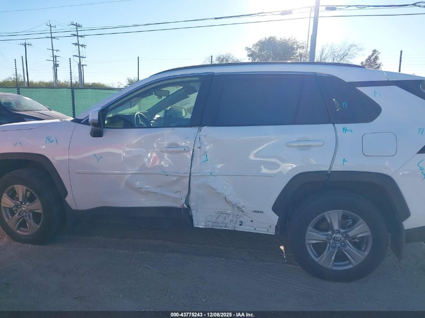 2025 Toyota Rav4 Hybrid Xle VIN: JTMRWRFV0SD303966 Lot: 43775243