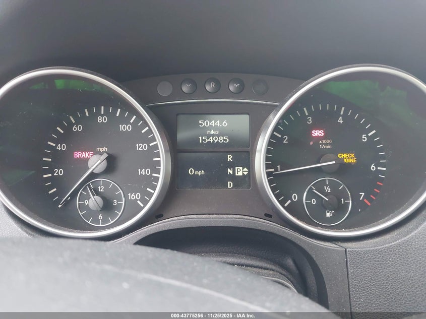 2007 Mercedes-Benz Ml 350 4Matic VIN: 4JGBB86E57A153722 Lot: 43775256