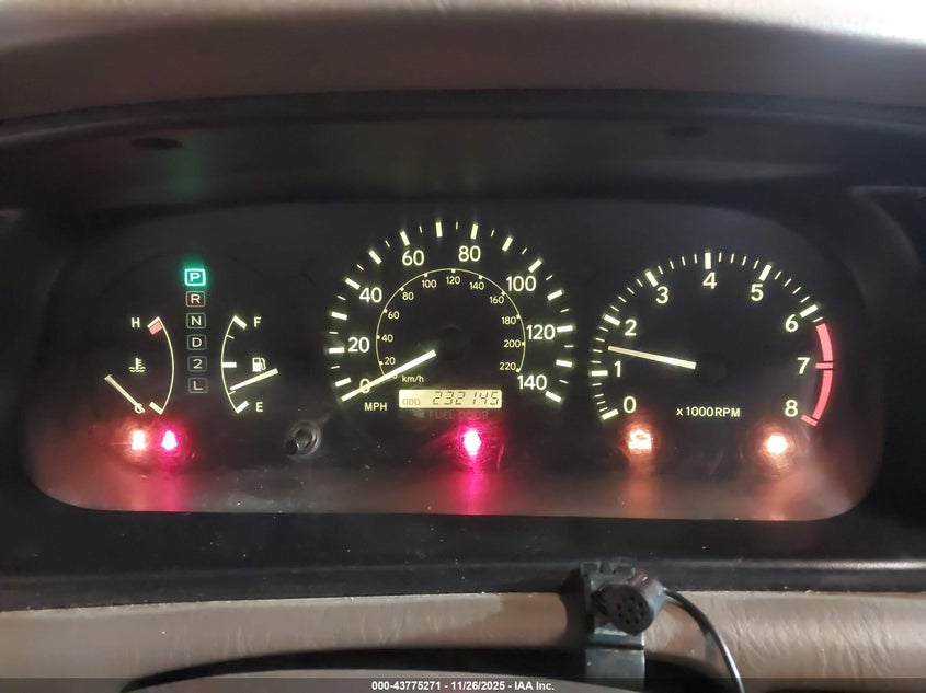 2000 Toyota Camry Le VIN: JT2BG22K7Y0472571 Lot: 43775271