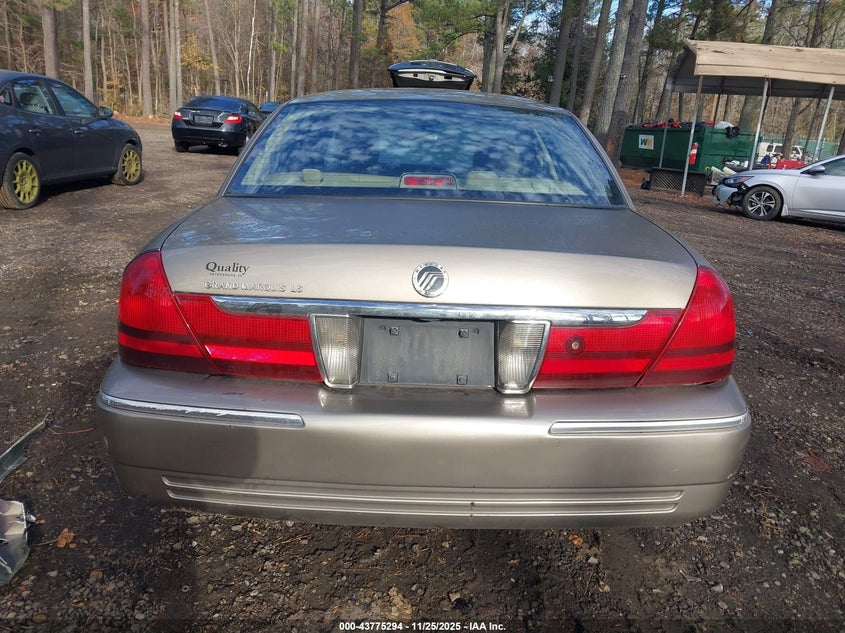 2003 Mercury Grand Marquis Ls VIN: 2MEFM75W73X644717 Lot: 43775294