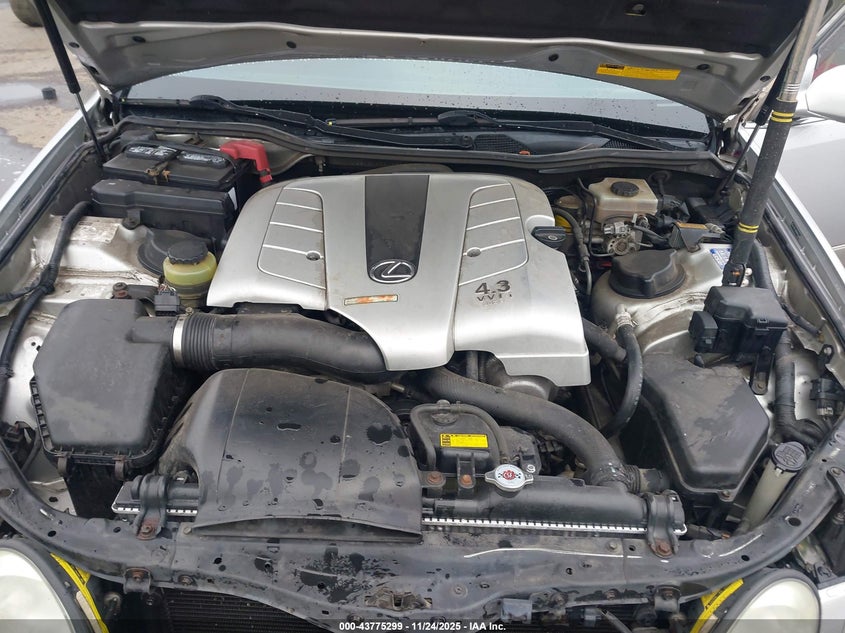 2005 Lexus Gs 430 VIN: JT8BL69S350016304 Lot: 43775299