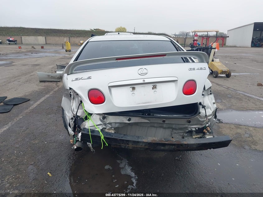 2005 Lexus Gs 430 VIN: JT8BL69S350016304 Lot: 43775299