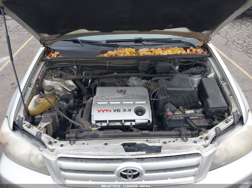 2007 Toyota Highlander V6 VIN: JTEEP21AX70218666 Lot: 43775318